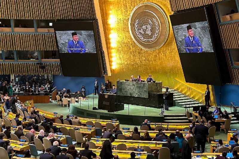 Presiden Indonesia berbicara dalam Sidang Majelis Umum PBB